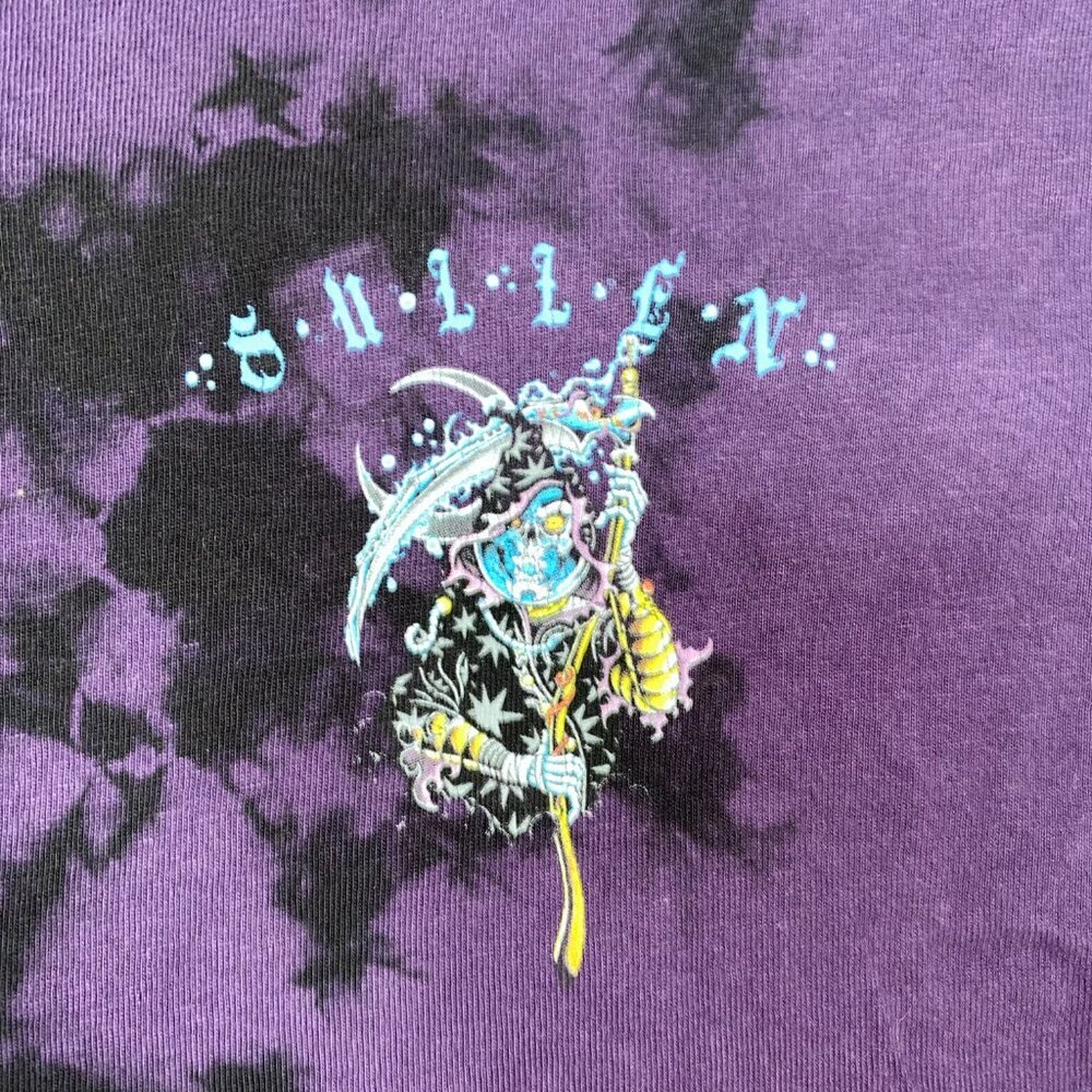 Unique 4X - Large Purple/Black Tie Dye T-Shirt - Sullen Art Premium Collective - Picture 2 of 7